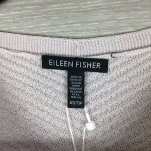 EILEEN FISHER Ceramic Side-slit Tunic Sweater - Picture 6 of 7